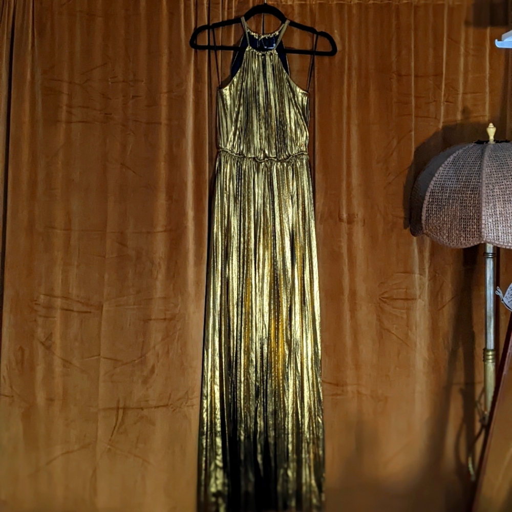 Gold gown